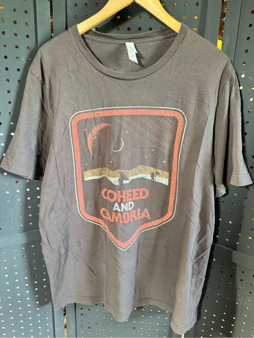 Coheed and Cambria Graphic Tee with Red and Gold Accents